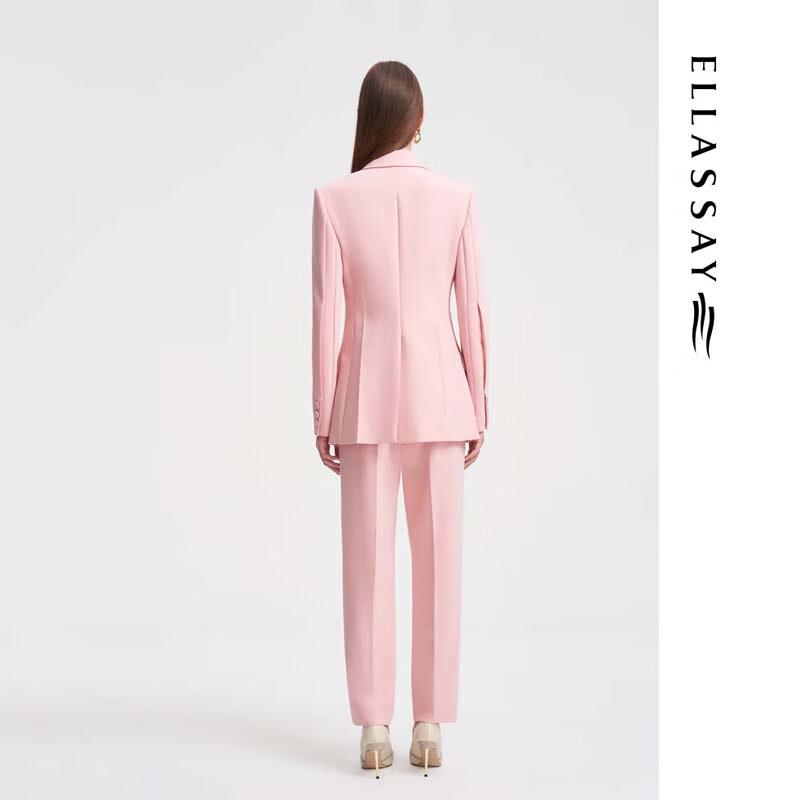 ELLASSAY Women's Tailored Wool Blend Trousers EWF351K00400