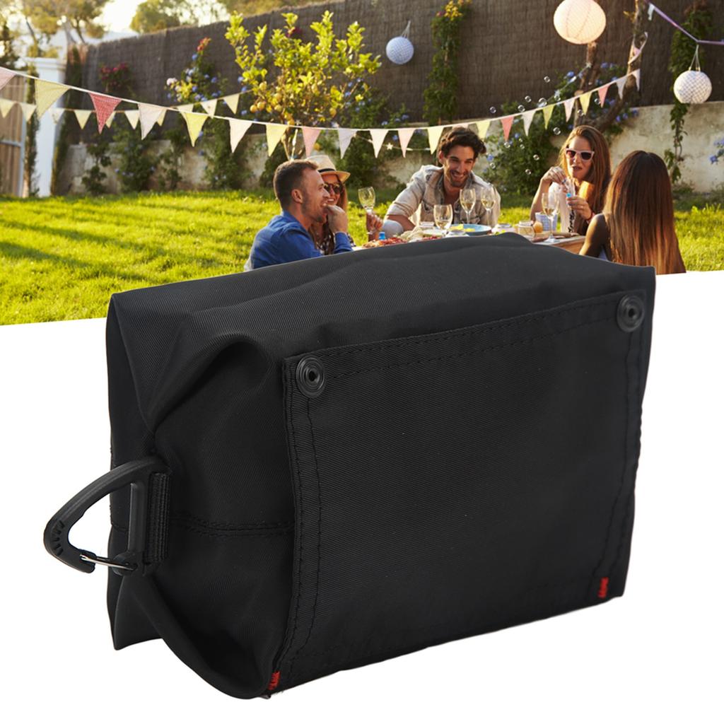 Outdoor Waterproof Vintage Napkin Storage Bag Portable Car Tissue Holder Bag for Camping Traveling