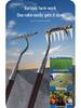 Manganese Steel Five-Tooth Weeding & Planting Rake - Multifunctional Soil Loosening Tool
