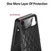 Leather Case for Samsung Galaxy Z Flip 4 3 5G Magnetic Hinge Full Protection Cover Camera Glass Shockproof Back Case for Z Flip3