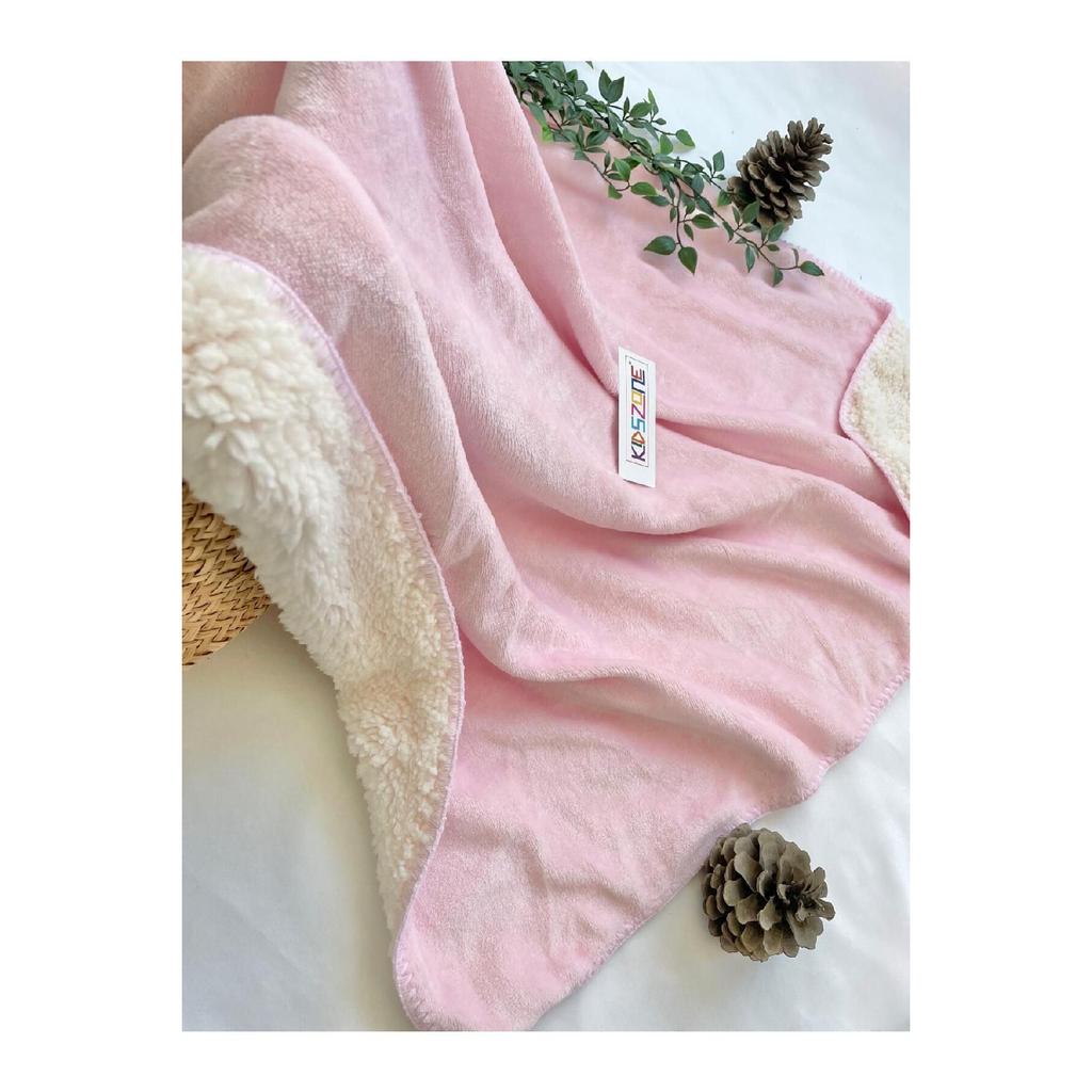 Kocyk dla niemowląt Wellsoft Pluszowy kocyk dla niemowląt Pieluszka dla niemowląt 100% bawełna 90*100 cm