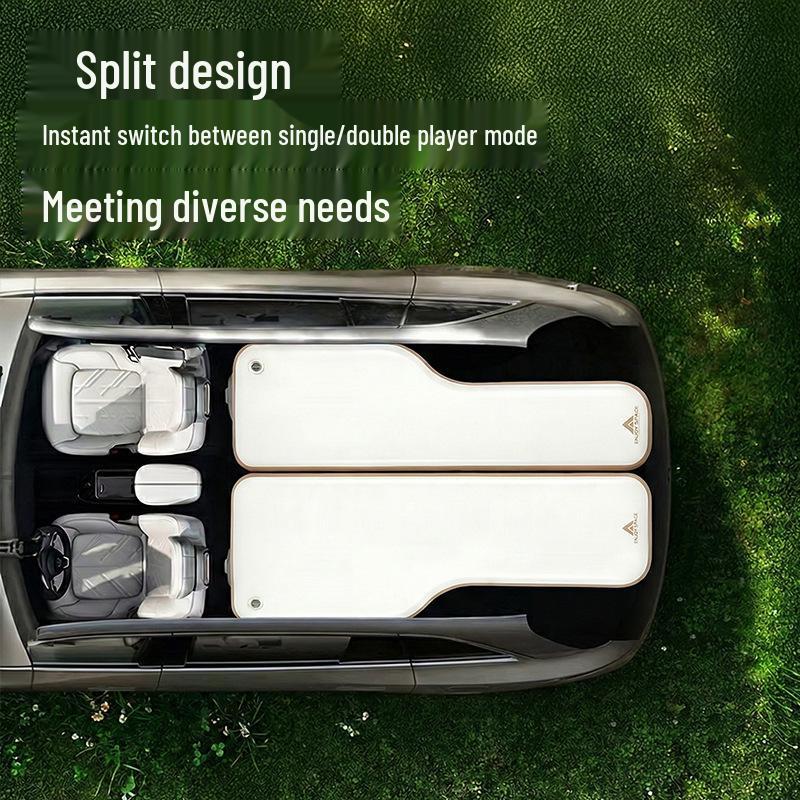 Universal Inflatable Car Mattress for Rear Seat or SUV Trunk