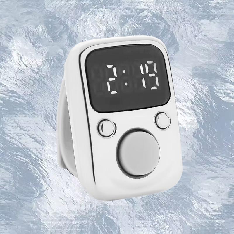 Finger Counter Luminous Finger Ring Electric Digital Display Tally Counter Stitchsmarker Sewing Weave Buddhaspray Soccer