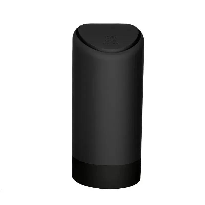 Auto Car Garbage Can Car Trash Can Silicone Garbage Dust Case Holder Rubbish Bin Auto Organizer Storage Box Car Accessories