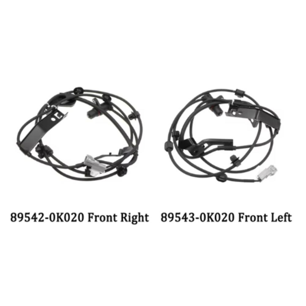 1/2/4pcs Front Rear Left Right ABS Speed Sensor For Toyota Hilux Vigo 89542-0K020 89543-0K020 89546-0K070 89545-0K070 895420K020