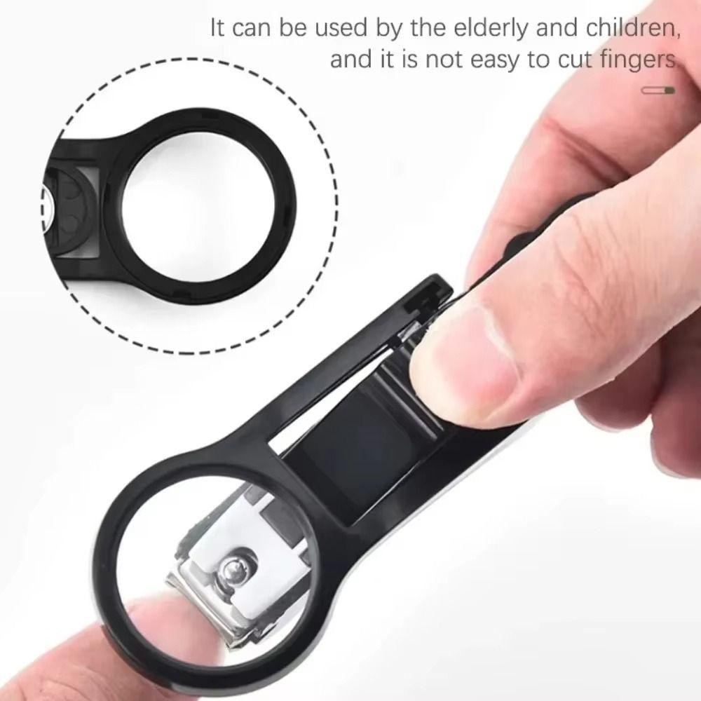 Creative Anti-splash Nail Clipper Multifunctional Nail Cutting Pliers  Travel