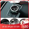 JYZ2 2025 Hot 1pc 29mm Aluminum Car Multimedia Knob Badge Stickers for Mercedes Benz AMG A C E S Class CLA CLS W212 W213 W204 W205 W1