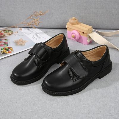 Kinder Lederschuhe Frühling Herbst Weiße Schwarze Schuhe für Jungen Vielseitige Lässige Kinder Mode Schulaufführung Flache Schuhe