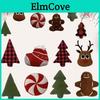 New Christmas Plush Tree Pillow Green Diamond Tree Design 30*21cm 110g