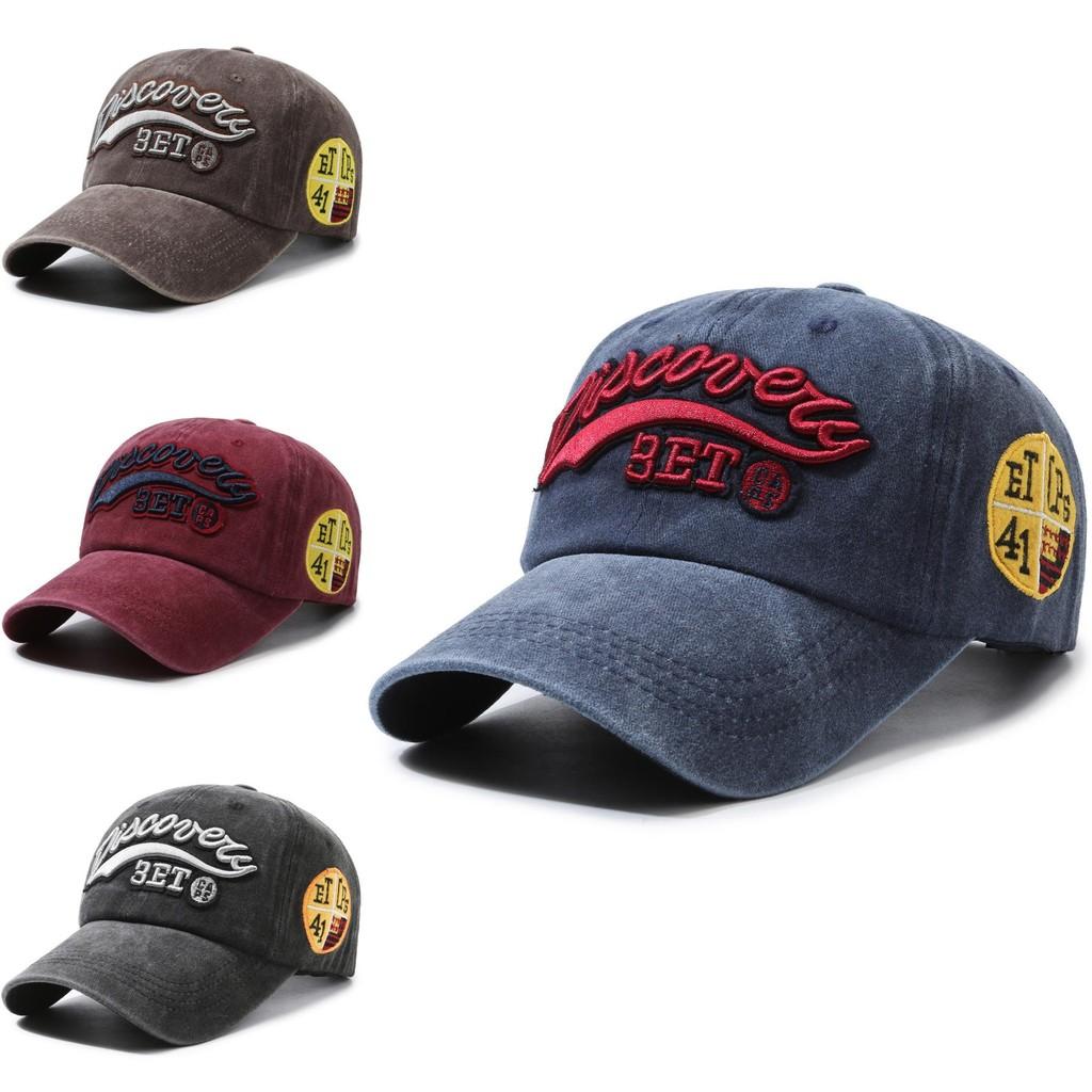 Trendy Cotton Baseball Hat With Uv Protection And Chic Letter Design For All Seasons