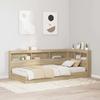 Storage Headboard Sonoma Oak 75 cm Particle Board