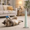 Suction Cup Base Automatic Cat Teaser USB Rechargeable Interactive Pet Toy  Indoor