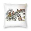 The Silver Chair Narnia Square Pillowcase Polyester Linen Velvet Printed Zip Decorative Pillow Case Room Cushion Case
