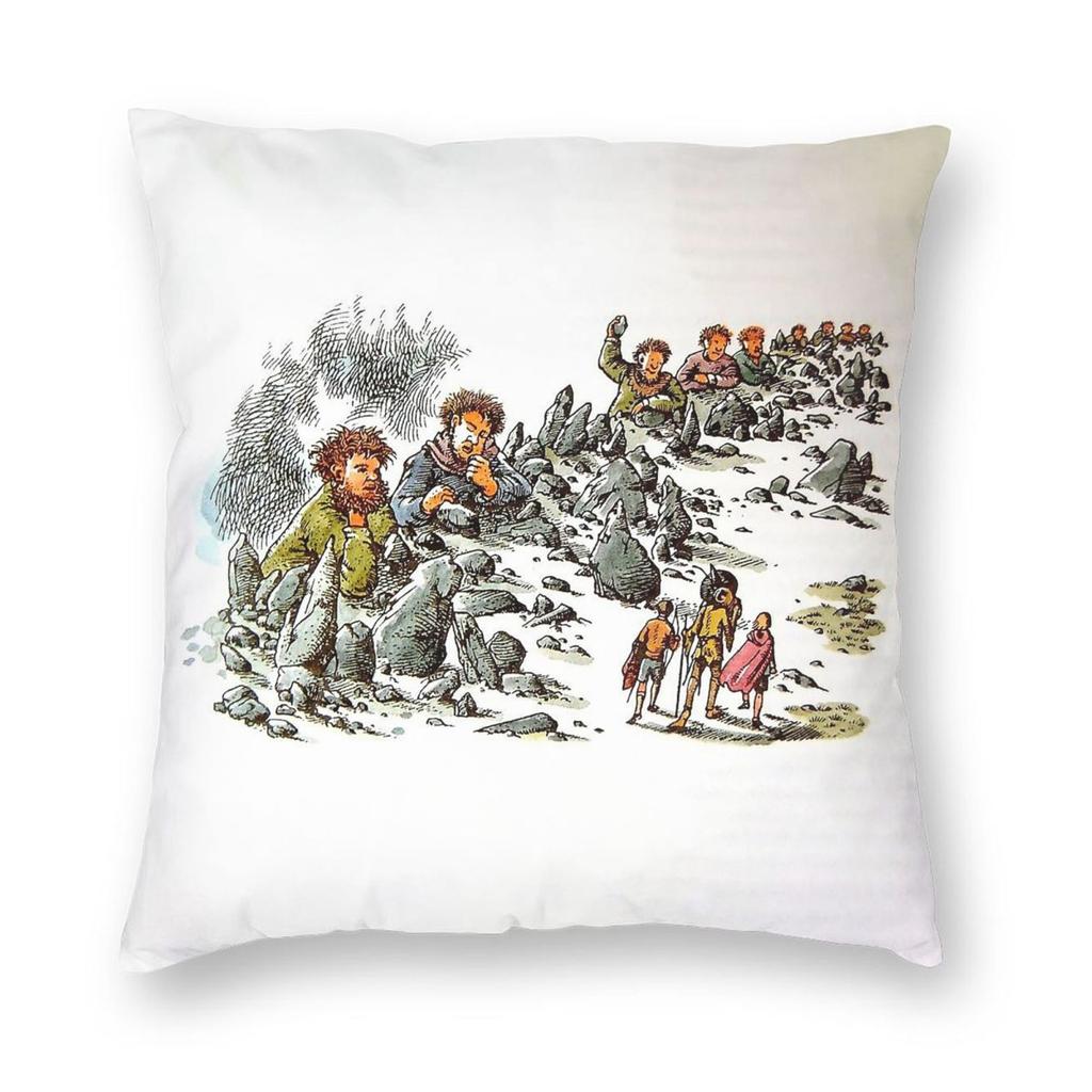 The Silver Chair Narnia Square Pillowcase Polyester Linen Velvet Printed Zip Decorative Pillow Case Room Cushion Case
