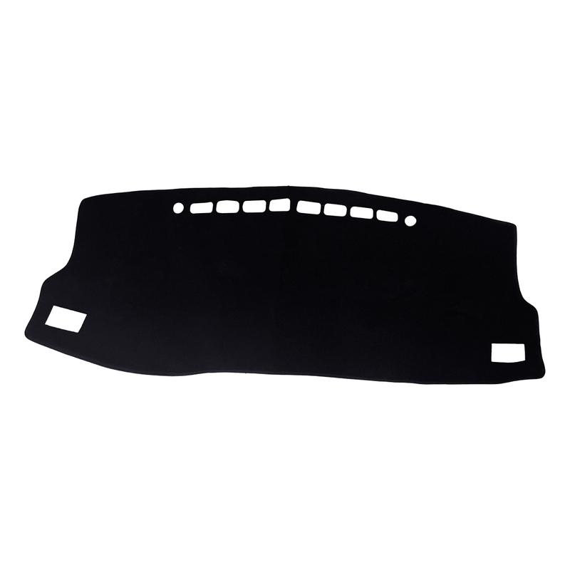

Black Polyester Car Dashboard Cover Dash Mat Pad Self-Adhesive Fit for Toyota Corolla ZRE 172R 182R 2012 2013 2014 2015-2018 LHD