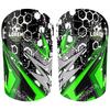 Professional Soccer Shin Guards With Sublimation Print Training Match Use