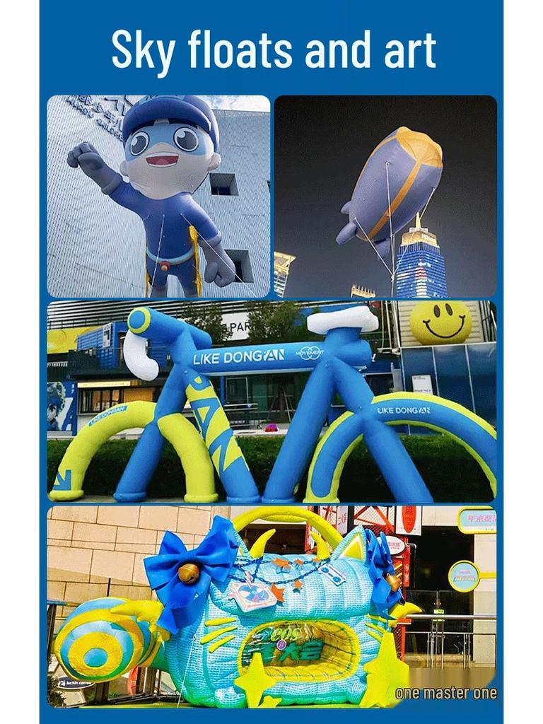 Inflatable Hot Air Balloon Model for Outdoor Advertising and Events