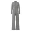 Winter Brushed Tracksuit Set Zip Up Hoodie Straight Leg Pants Casual Sportswear Women