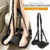 Breathable Airplane Foot Hammock Adjustable Airplane Foot Rest Leg Support Cushion  Train Bus