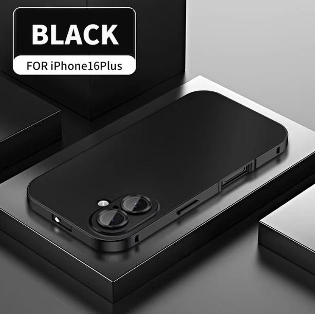 Lens Protection Anti Scratch Phone Cover for iPhone 16 15 14 13 Pro Max Magnetic Ultra Thin Luxury Cell Phone Case