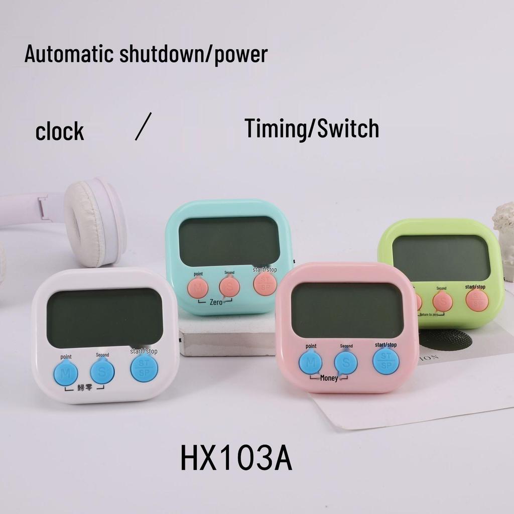 Compact Kitchen Countdown Timer & Rotary Time Manager