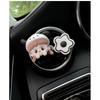 Cute Ice Cream Girl Car Aromatherapy Car Vent Decoration Perfume Car Interior Decoration Ornament Ornament Decoration Fragrant Stone