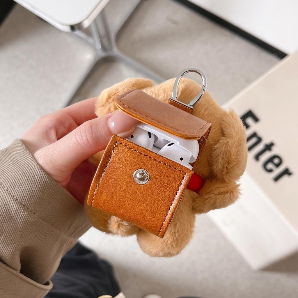 Stereoscopic Line Puppy Doll for Airpods4 Apple Bluetooth 2/3 Generation AirPods Pro3 Earphone Cover