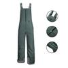 Women Overalls Front Zipper Waterproof Adjustable Shoulder Strap Thermal Windproof Sleeveless Anti-static Plus Size Pockets Outdoor Jumpsuit