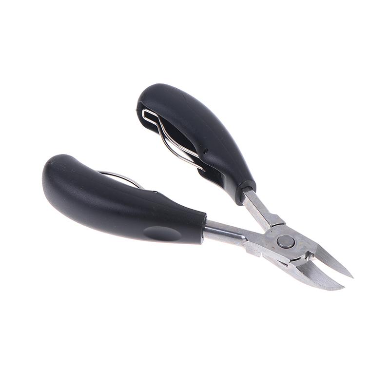 Ingrown Toenail Clipper Stainless Steel Sharp Curved Jaw Cutter Anti Slip Handle Pedicure Tool For Home Salon Foot Nail Trimming