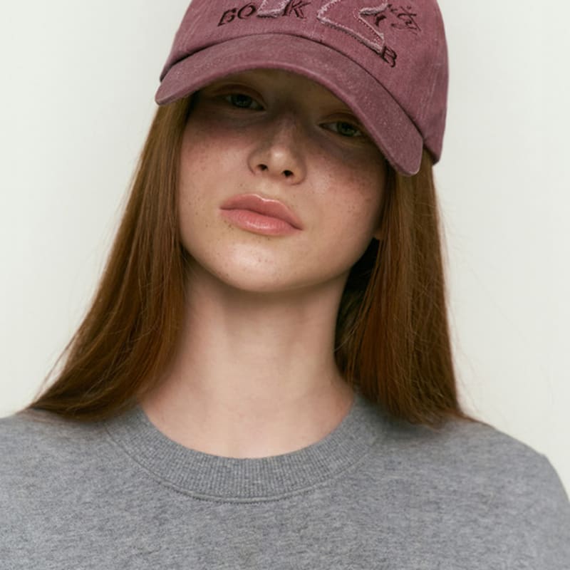 

KIRSH 72 Applique Ball Cap [Dark Purple] F