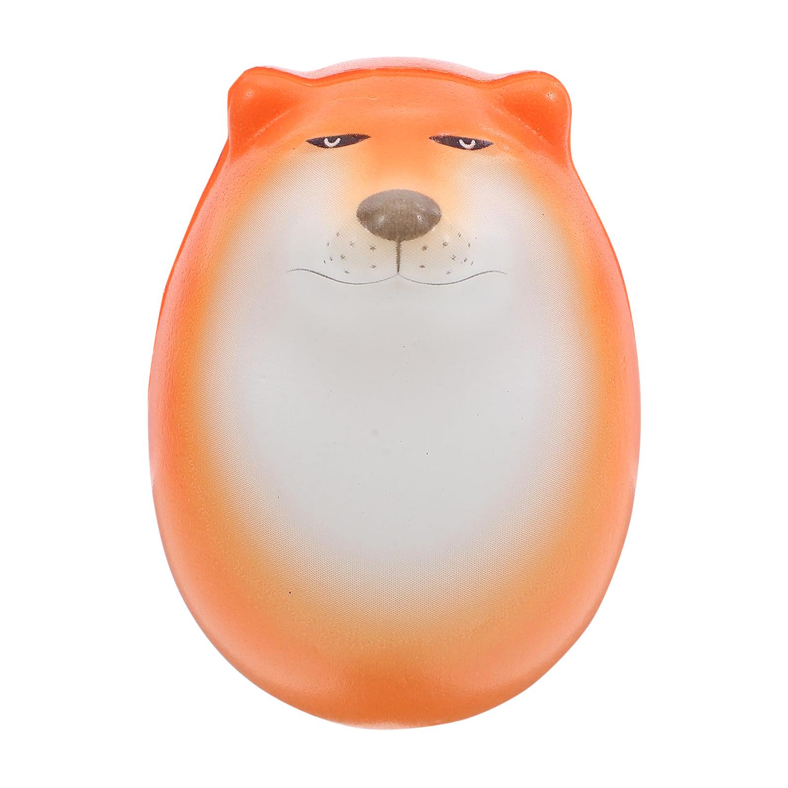 

Games Sausage Dog Egg Toy Decompressing Stress For Desk Fun The Feel Is Very Good. 1pc Prospector оранжевый