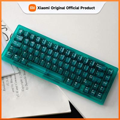 Xiaomi Transparente Tastenkappe 115 Tasten Cherry Tastenkappe PC Kristall Lichtdurchlässig für 60/84/98/108 Gaming Mechanische Tastatur MX Schalter