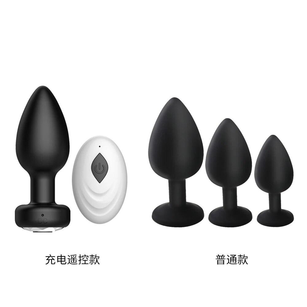 Anal Vibrator for Man Wireless Remote Control Silicone Butt Plug for Gay Plug Sex Toy for Woman Adult Products Prostate Massager