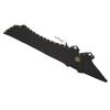 Archery Arrow Quiver Holding 20 Arrows Leather Archery Arrow Holder for Field Practice Black