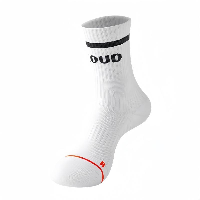 

Женские дезодоранты профессиональные носки для бега, марафона, бадминтона 1 pair белый