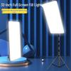 32-inch LED Fill Light for Streamers: Ideal for Professional Photography, Beauty, Livestreams, and Indoor Shooting.