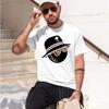 Unisex Trendy Graphic Tshirt with Bucket Hat and Sunglasses Print Perfect for Ins Summer Streetwear Tshirts From Trendy Brands