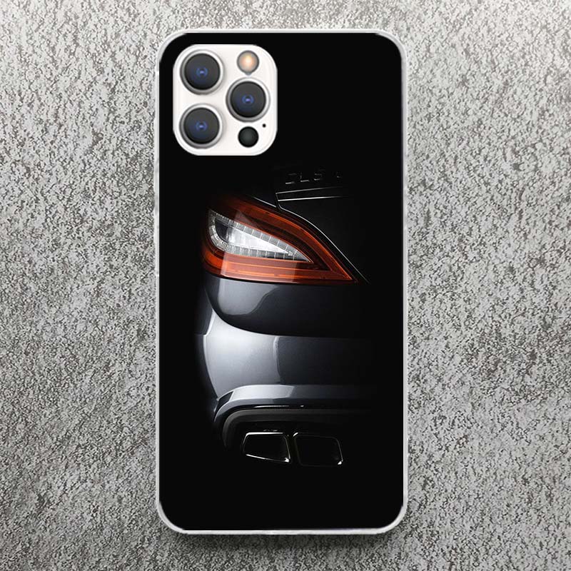 

Чехол для телефона Sport Car C63 E63 S63 G63 для Apple iPhone 16 15 14 13 12 11 Pro Max Mini XS XR X 7 Plus 8 + SE из мягкого силикона с принтом S iPhone 14 Pro Max