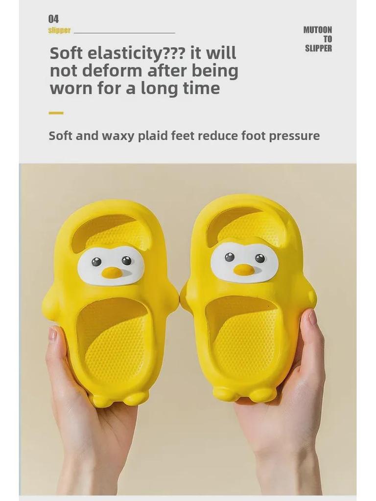 Children's Non-Slip Summer Slippers: Cute Bathing Sandals for Boys and Girls