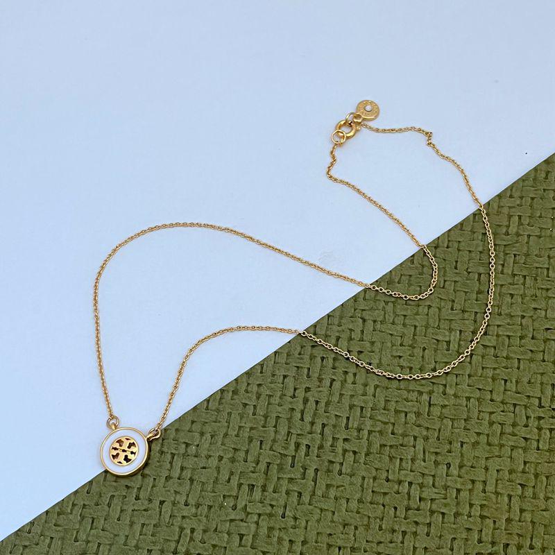 Moderne europäisch-amerikanische Emaille Hohlmetall Anhänger Halskette & Armband