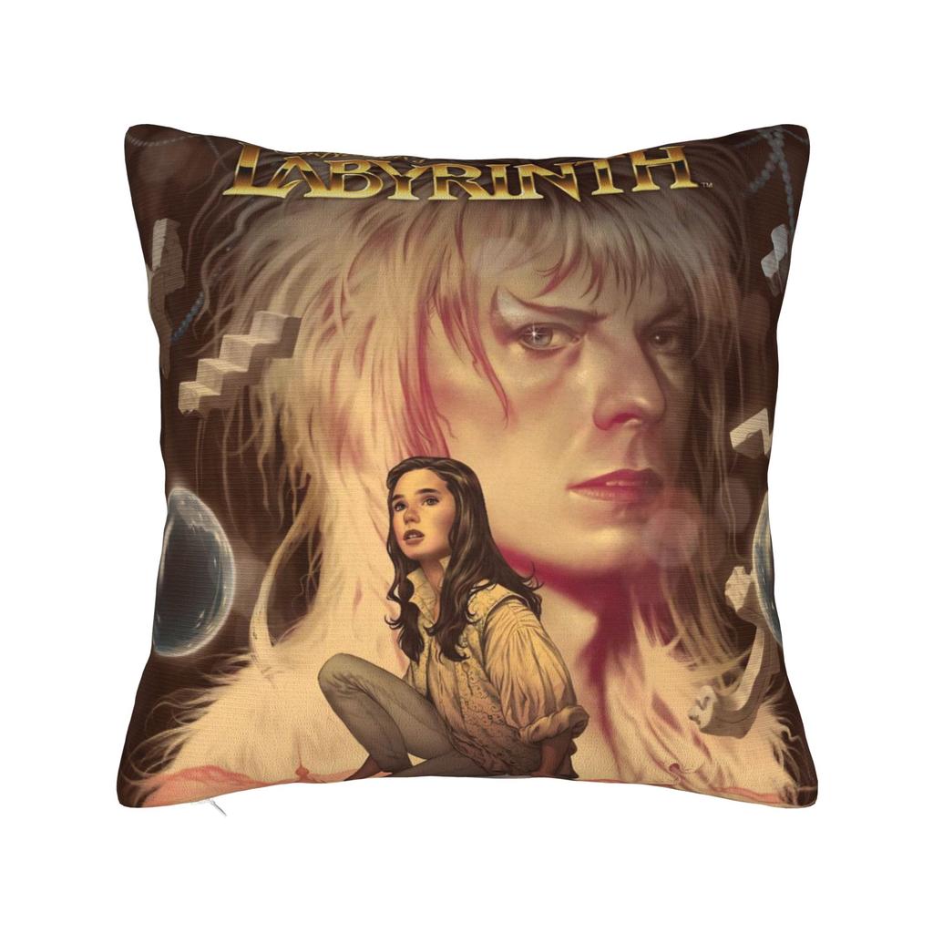Decorative Pillow Covers Labyrinth Movie Merch Home Throw Pillow Case Cover Zippered Multi Size