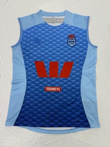 NRL Warriors Broncos Fiji Rabbit Jaguar Short Sleeve Rugby Jerseys Training Suit