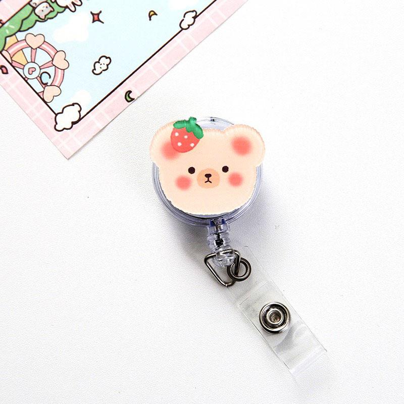 Badge Reel Lightweight ID Card Holder Badge Holder Creative Clip For Costumes Office Use Students