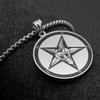 New Fashionable Mens Stainless Steel Pendant Necklace Temperament Accessory Gift