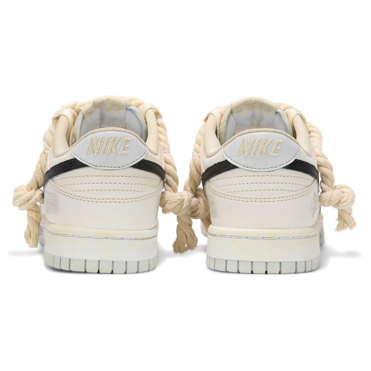 Nike Dunk Low top Skateboard Shoes Men's Beige Brown DV0831-101(Team24-)