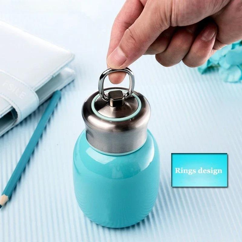 200ML/280ML Mini Cute Coffee Vacuum Flasks Thermos Stainless Steel Travel Drink Water Bottle Thermoses Cups and Mugs
