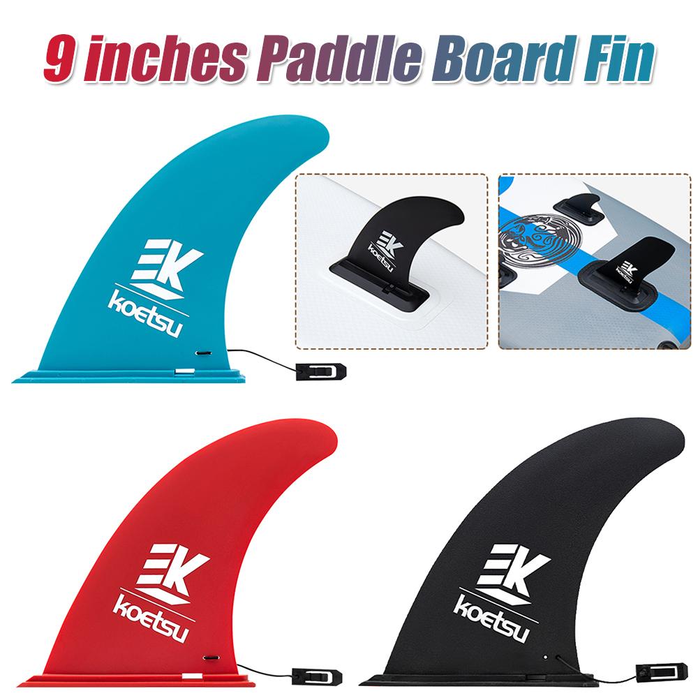 Paddle Board Fin Stand Up Paddleboard Fin Replacement Improves Stability Surfboard Fin Single Center Fin for Beginners and Pros