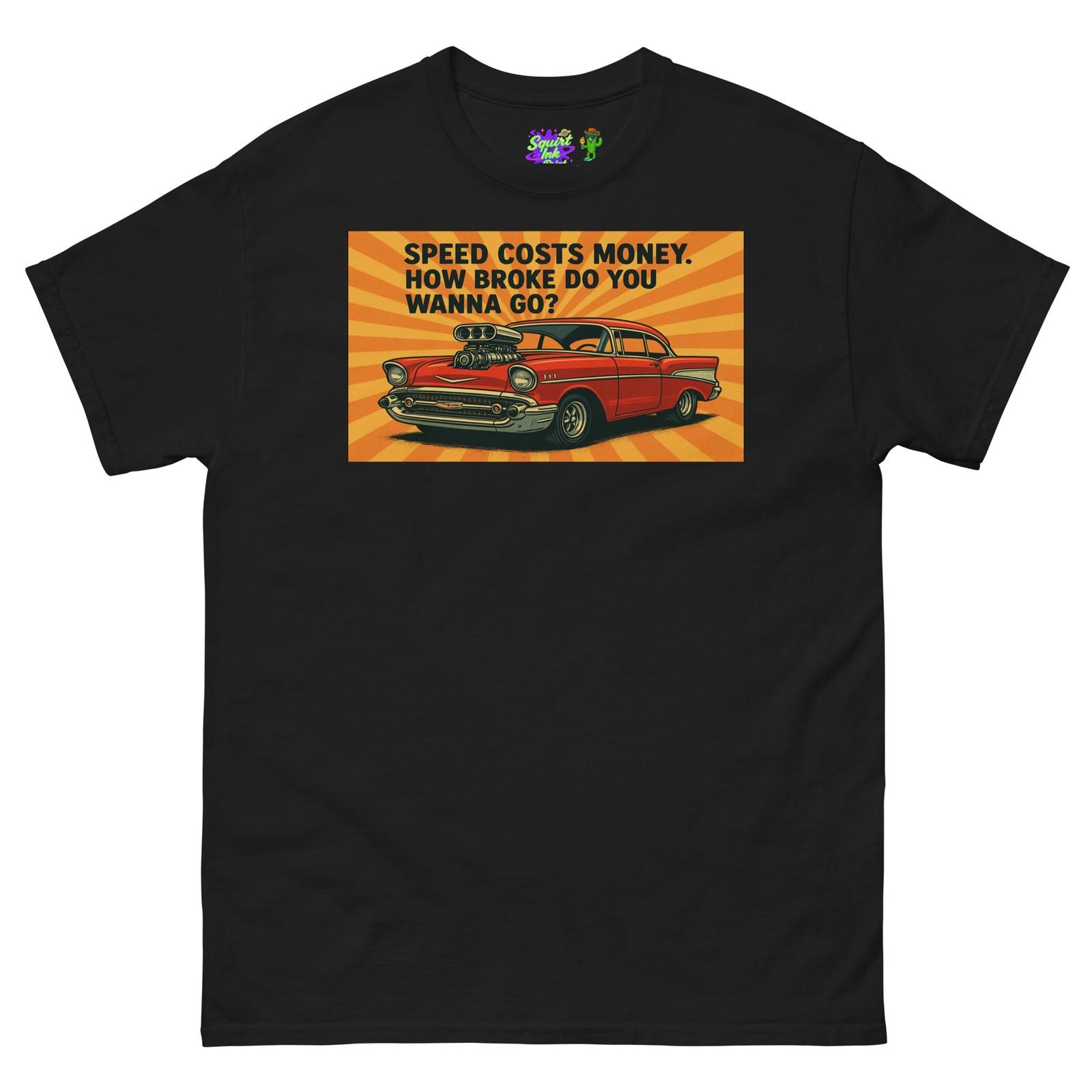57 Chevy Bel-Air Dragster T Shirt Mens Womens Tees Top 2XL