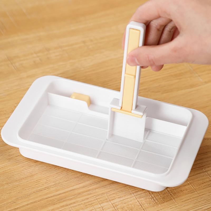 Large Capacity Butter Storage Box Durable Slice Dividing Butter Cutting And Packaging Box Storage Tool