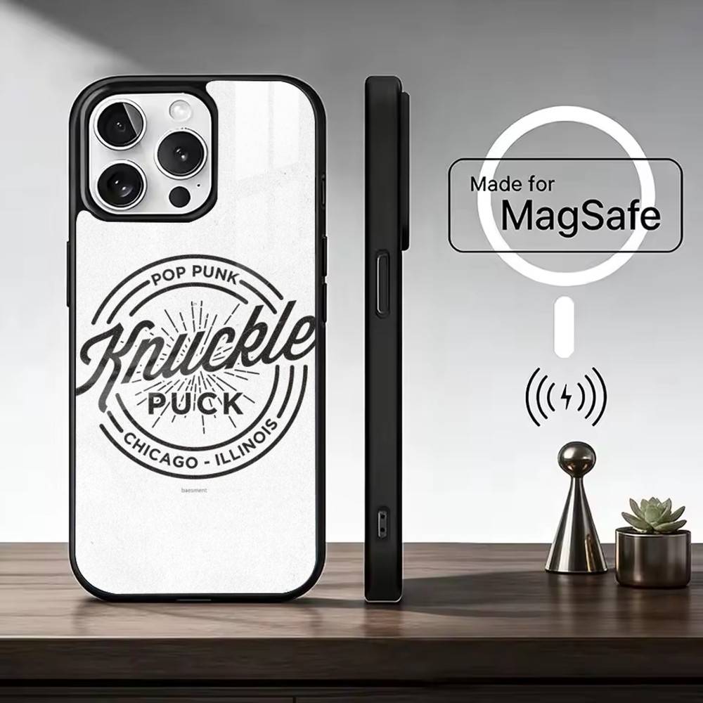 Knuckle Puck  Phone Case For iPhone17,16,15,14,13,12,11 Plus,Pro Max Magnetic For Magsafe Wireless Charging iPhone16PROMAX